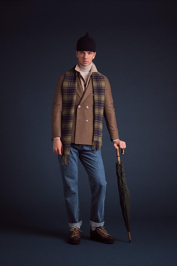 Oscar Jacobson Farris Blazer Barque Brown-7