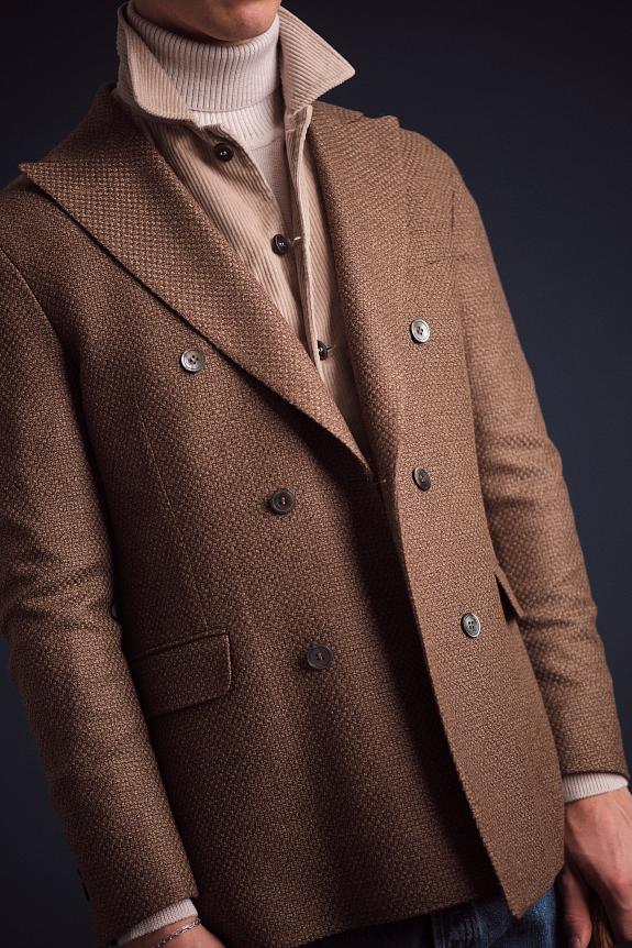 Oscar Jacobson Farris Blazer Barque Brown-8