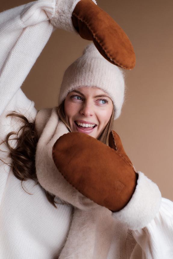 Hestra Sheepskin Mitt Cork-3
