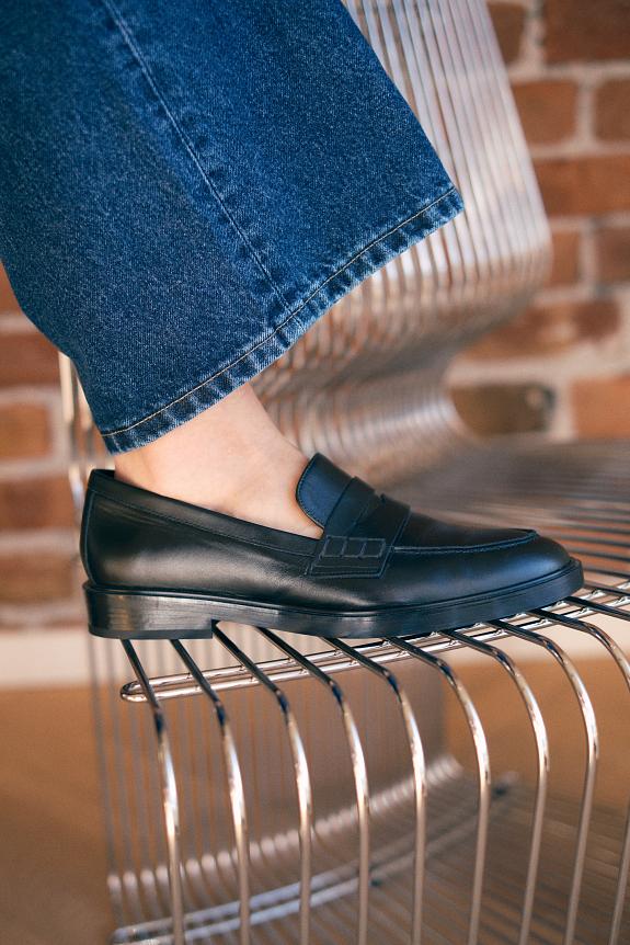 Flattered Sara Leather Black