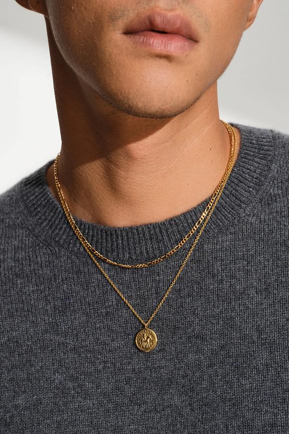 Tom Wood Coin Pendant Gold Horse-3