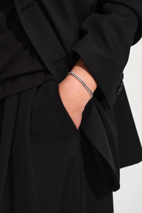 Tom Wood Curb Bracelet Large Silver-1