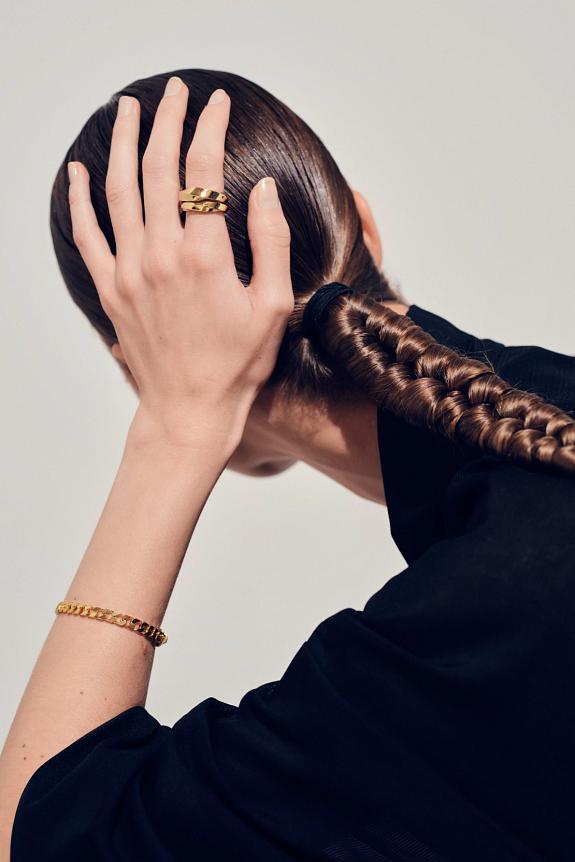 Tom Wood Frankie Bracelet Gold