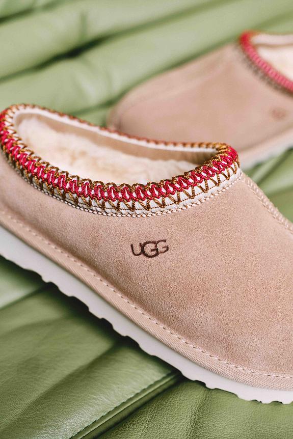 UGG Woman`s Tasman II Sand/Dark Cherry-6