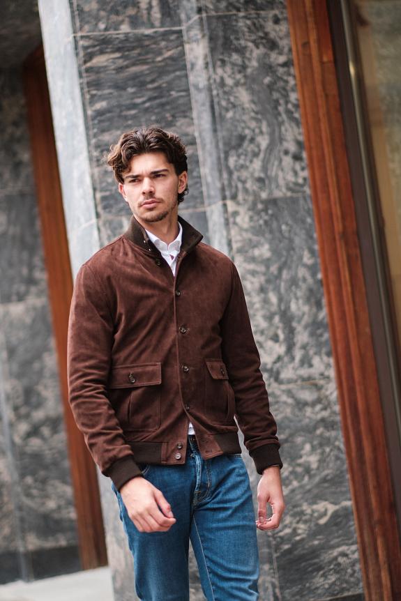 Regular Fit Lined Valstarino Café-5