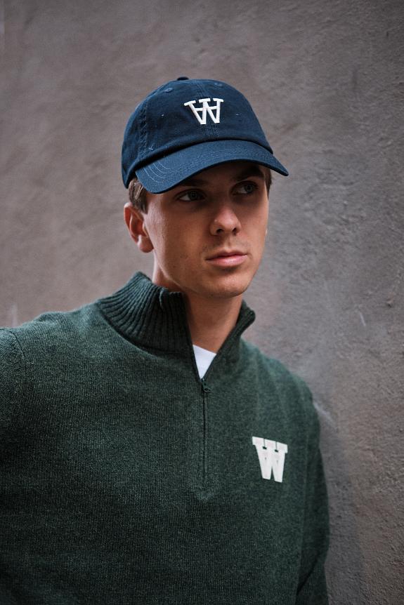 Wood Wood WWEli Cap Navy-2