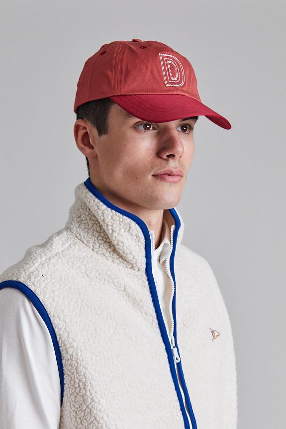 Drakes D Cricketball Baseball Cap Maroon-3