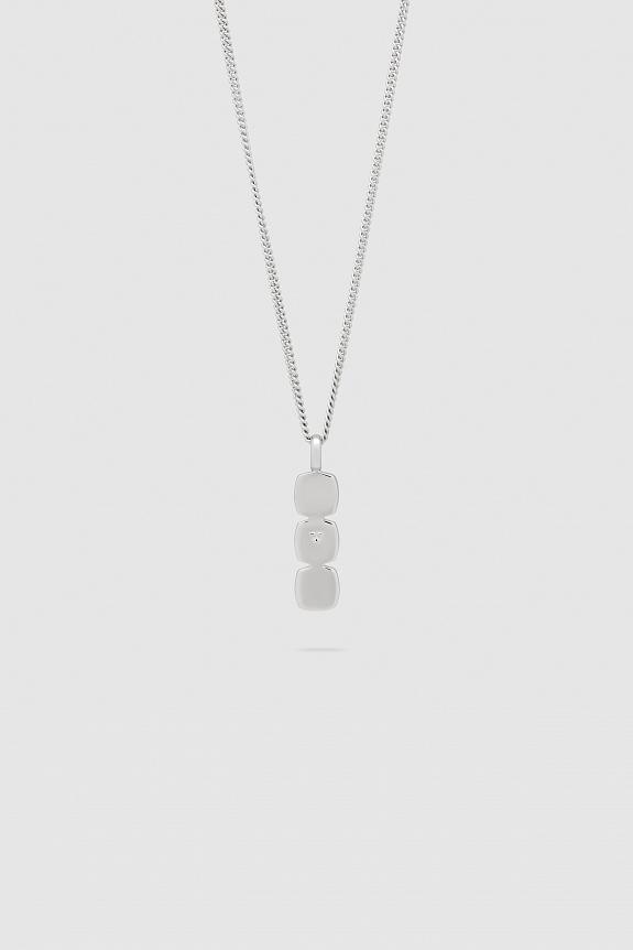 Tom Wood Mini Cushion Pendant Silver-2