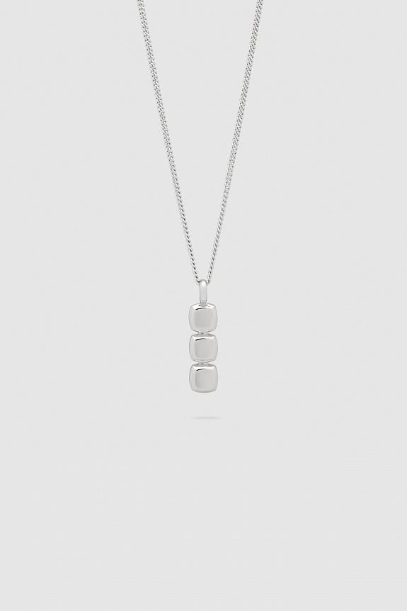 Tom Wood Mini Cushion Pendant Silver