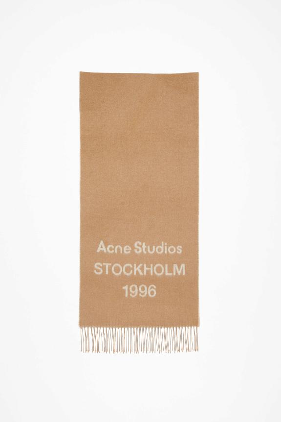 ACNE STUDIOS FN-UX-SCAR000432 Camel/Ecru