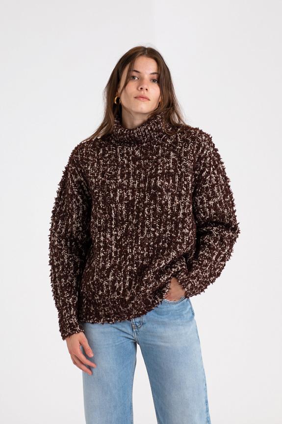 Acne Studios FN-WN-KNIT000483 Chocolate Brown