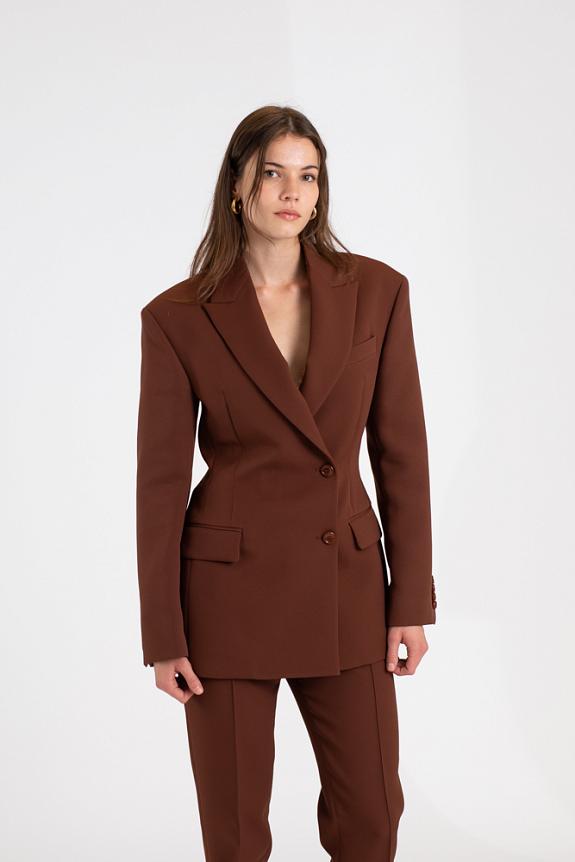 Acne Studios FN-WN-SUIT000411 Cognac Brown