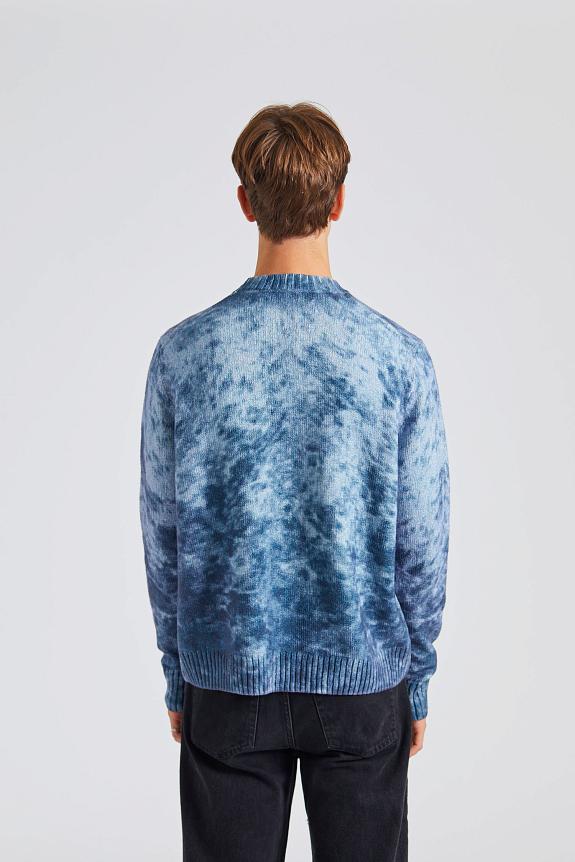 Acne Studios FN-MN-KNIT000475 Navy/Pale Blue