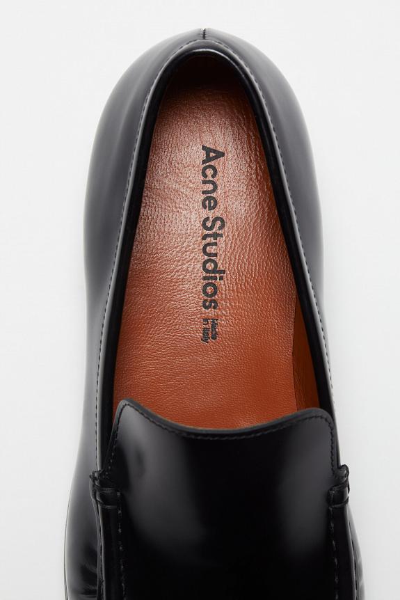 Acne Studios Leather Loafers FN-MN-SHOE000212 Black-4