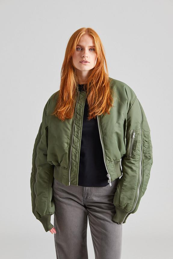 Acne Studios Bomber Jacket Hunter Green FN-WN-OUTW000883