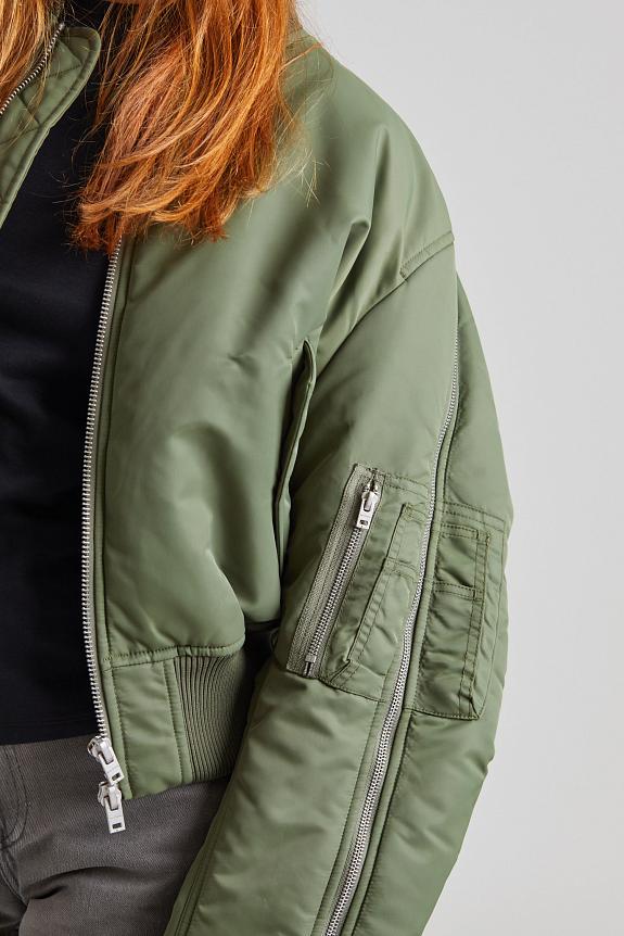Acne Studios Bomber Jacket Hunter Green FN-WN-OUTW000883-2