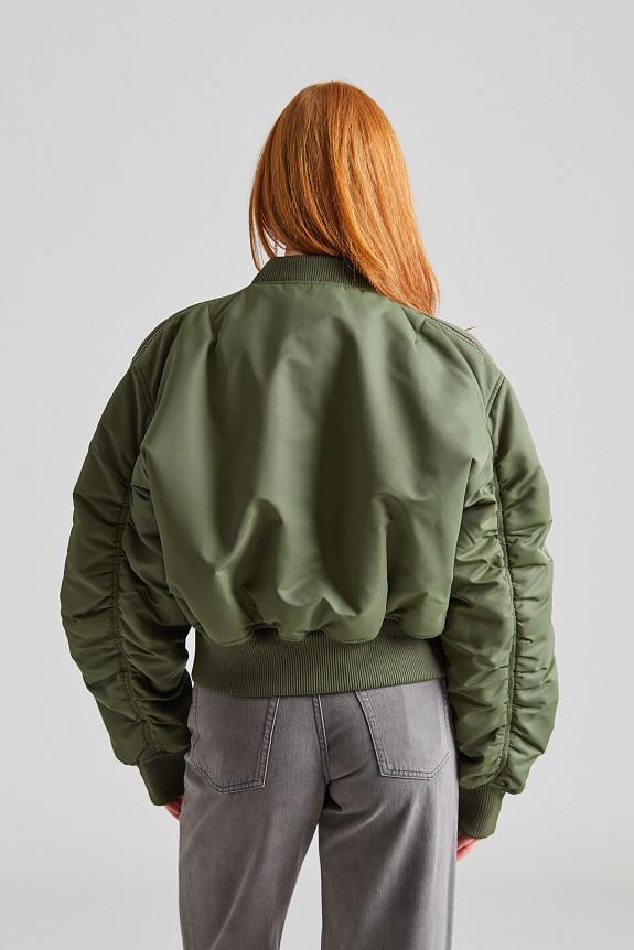 Acne Studios Bomber Jacket Hunter Green FN-WN-OUTW000883-3