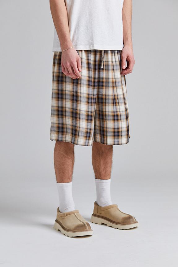 Acne Studios Check Shorts FN-UX-SHOR000040 Beige/Black-1