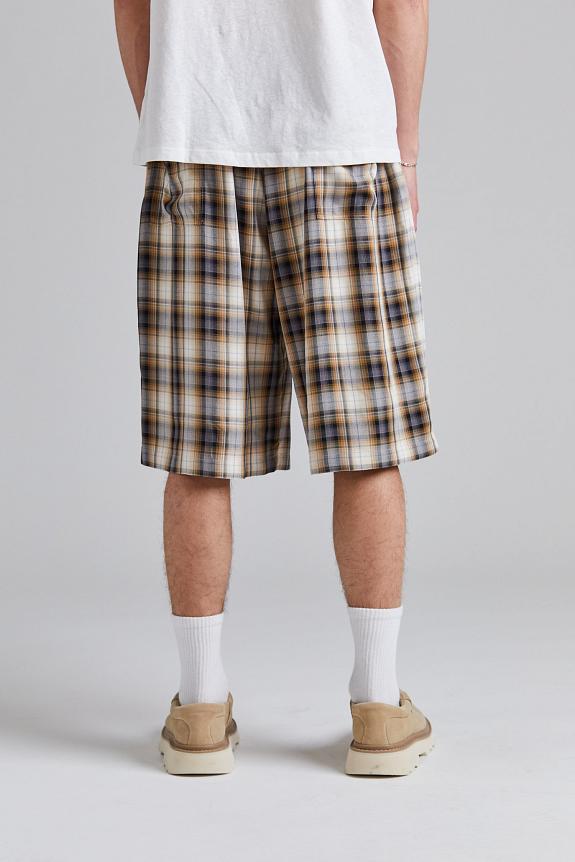 Acne Studios Check Shorts FN-UX-SHOR000040 Beige/Black-3