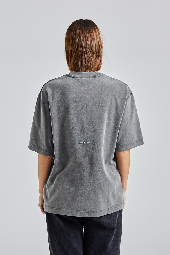 Acne Studios Crew Neck T-Shirt Faded Black FN-UX-TSHI000018 
