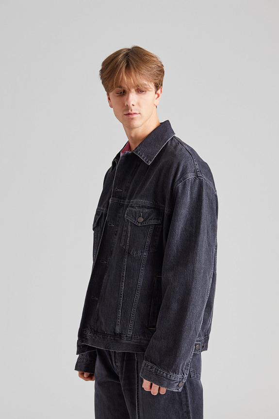 Acne Studios Denim Jacket - Relaxed fit FN-UX-OUTW000062 Black-2