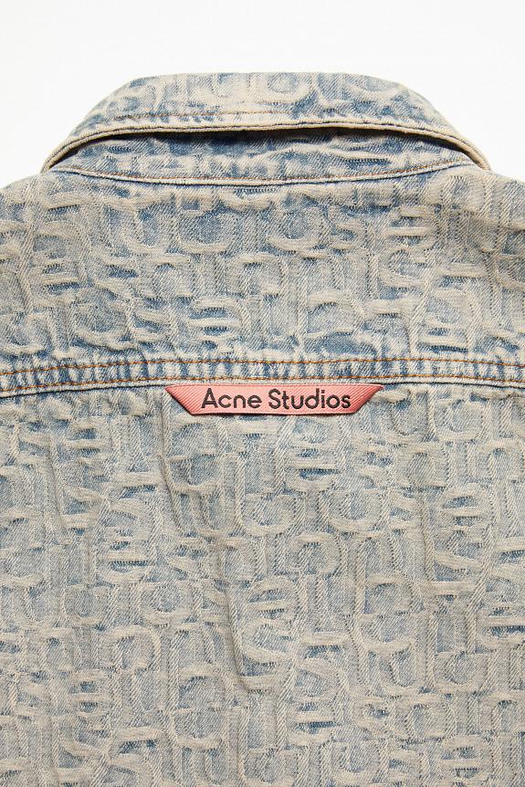 Acne Studios Denim Shirt - Relaxed Fit FN-MN-SHIR000768 Blue/Beige-9