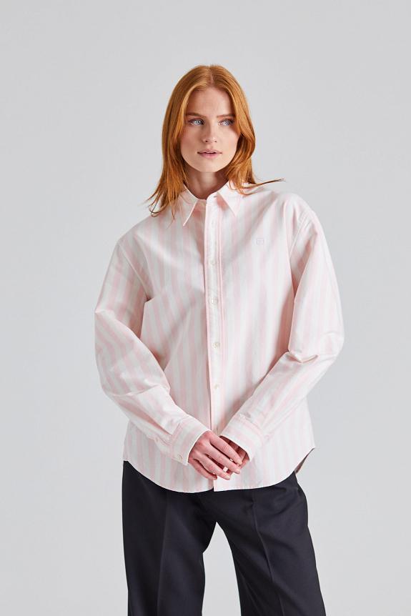 Acne Studios FA-UX-SHIR000087 Off White/Pink