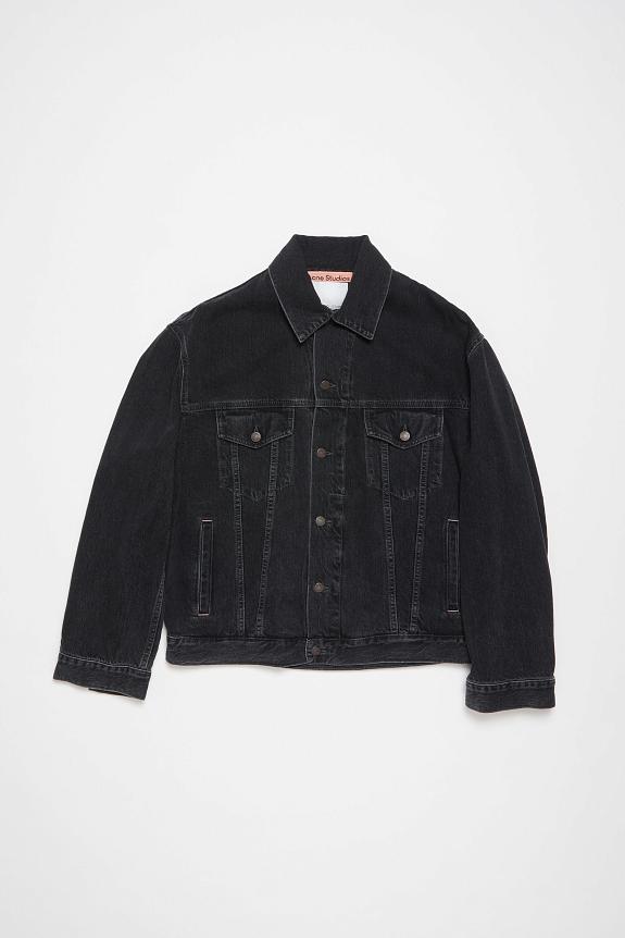 Acne Studios Denim Jacket - Relaxed fit FN-UX-OUTW000062 Black-6