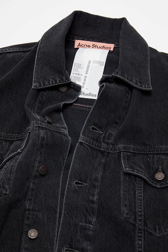 Acne Studios Denim Jacket - Relaxed fit FN-UX-OUTW000062 Black-7