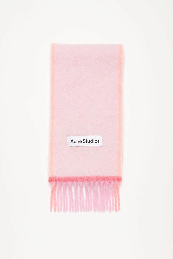 Acne Studios FN-UX-SCAR000328 Pink Skjerf