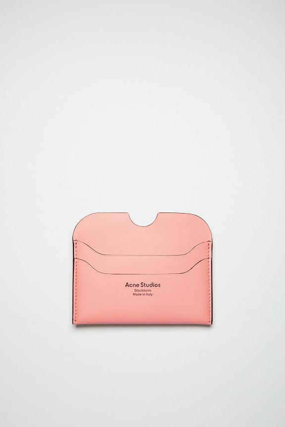 Acne Studios Card Holder Salmon Pink FN-UX-SLGS000194 
