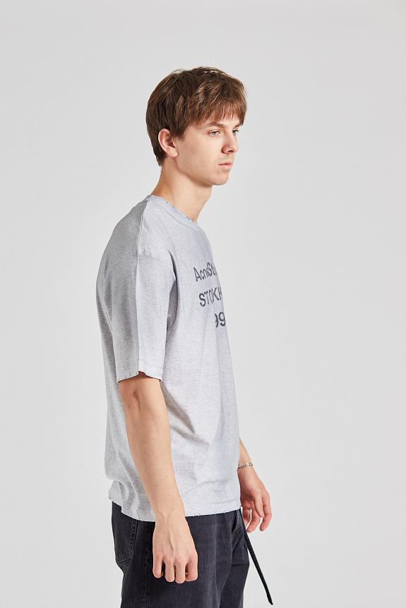 Acne Studios FN-UX-TSHI000017 Pale Grey Melange 