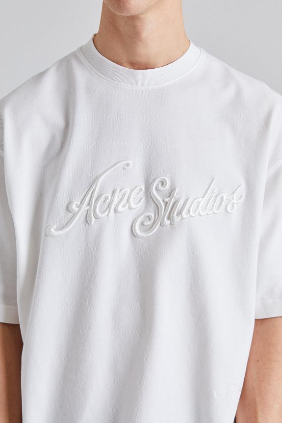 Acne Studios Logo T-Shirt FN-UX-TSHI000121 Optic White