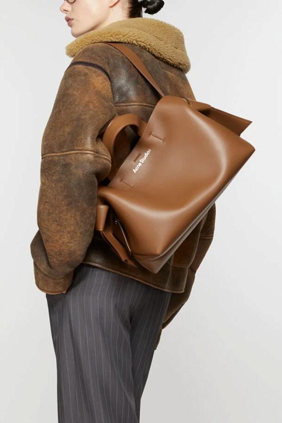 Acne Studios FN-WN-BAGS000386 Camel Brown-1