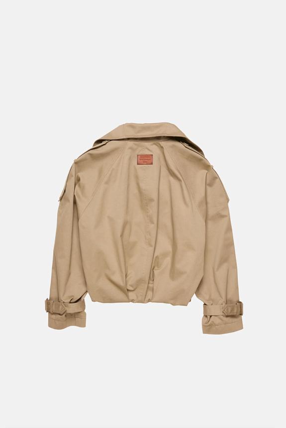 Acne Studios Twill jacket FN-WN-OUTW001104 Mud Beige-1
