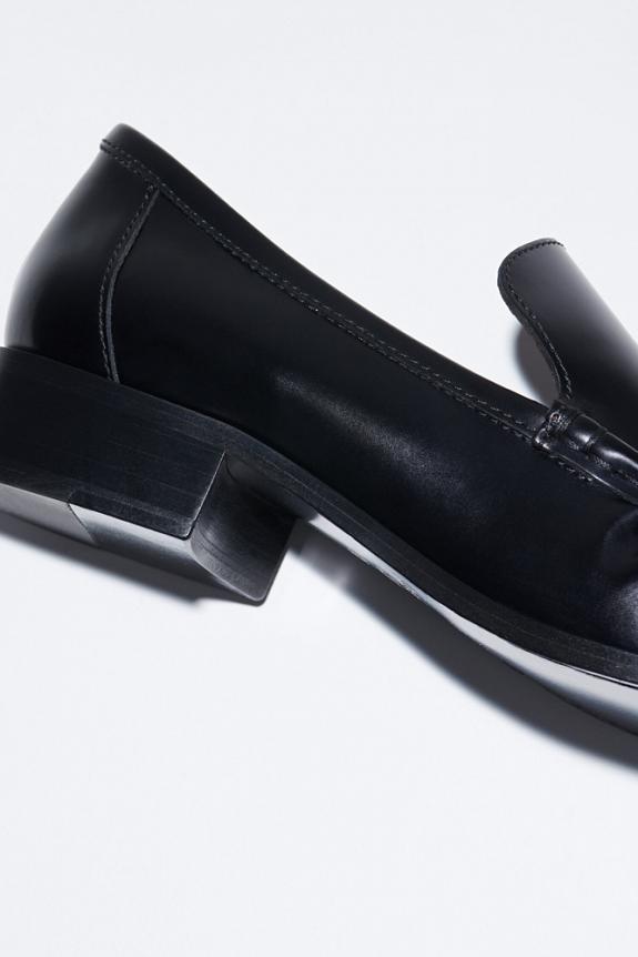 Acne Studios Leather Loafers Black FN-WN-SHOE000711 -2