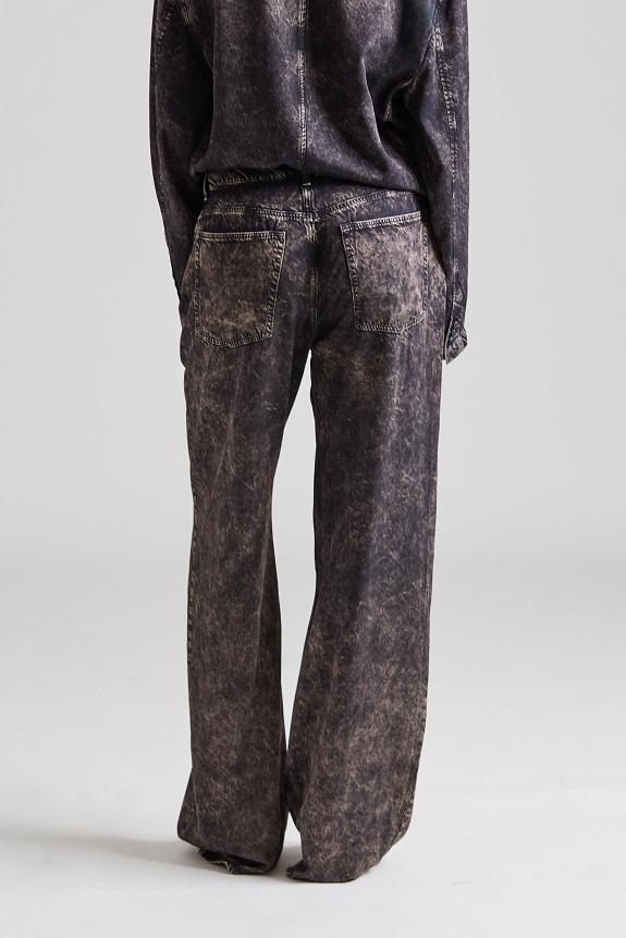 Acne Studios Printed Trousers FN-WN-TROU001289 Black/Beige-2
