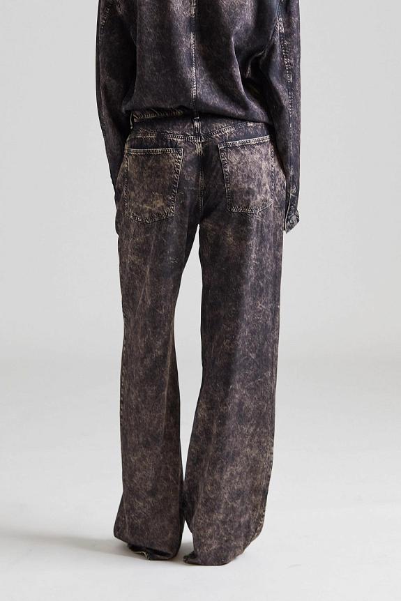 Acne Studios Single Breasted Printed Suit Black/Beige-5