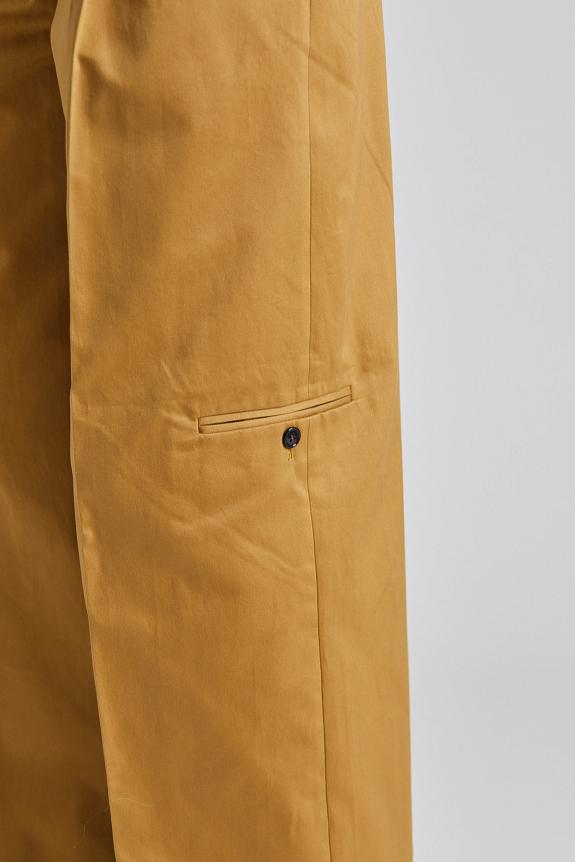 Acne Studios Twill Trousers Faded Ochre FN-WN-TROU001338