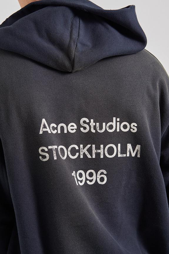 Acne Studios Logo Hooded Sweater Black FN-UX-SWEA000020 