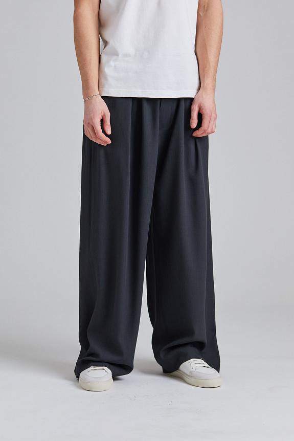 Acne Studios Logo Tape Trousers Charcoal Grey FN-MN-TROU001028