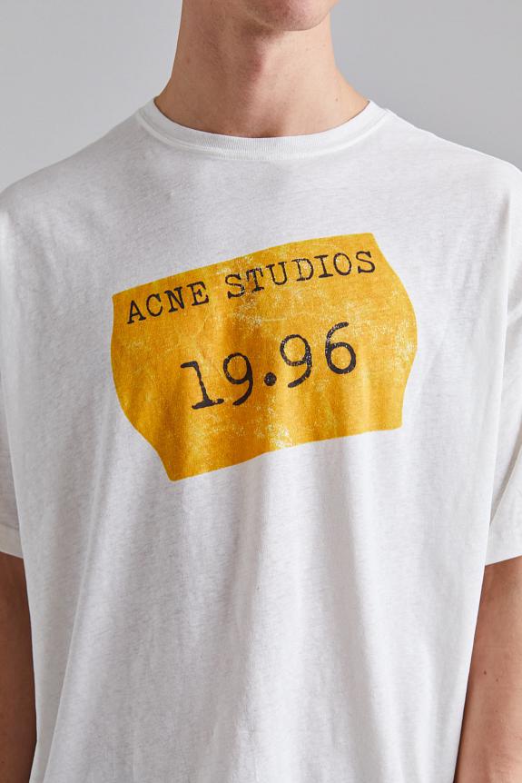 Acne Studios Logo t-shirt FN-UX-TSHI000149 Optic White-4