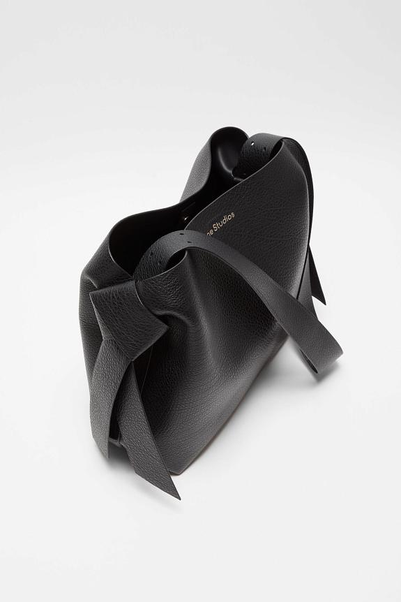 ACNE STUDIOS Musubi Midi Shoulder Bag Black FN-WN-BAGS000508