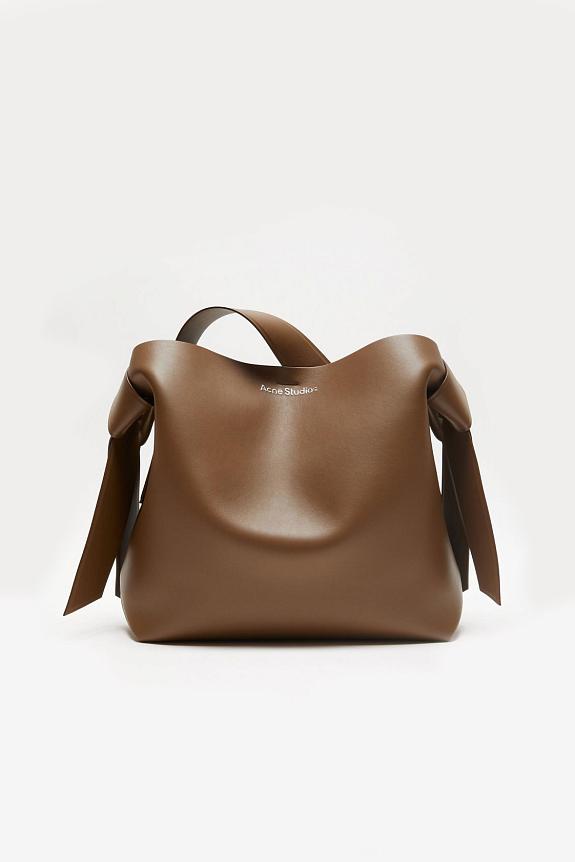 Acne Studios Musubi Midi Shoulder Bag R Camel Brown