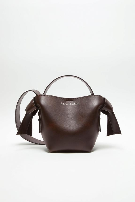 Acne Studios Musubi mini FN-WN-BAGS000453 Dark Brown