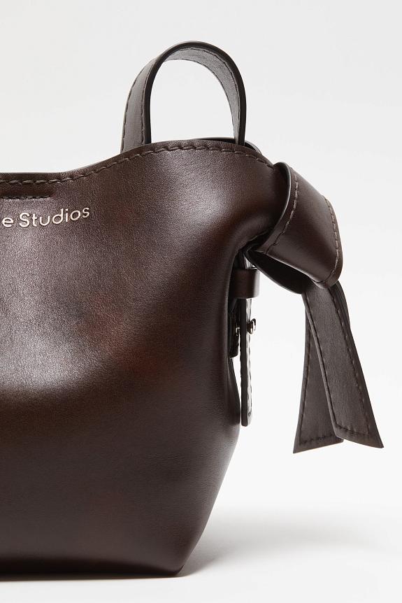 Acne Studios Musubi mini FN-WN-BAGS000453 Dark Brown-1