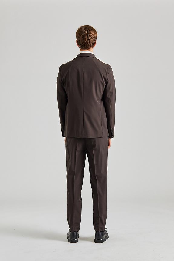 Acne Studios Regular Fit Suit Jacket Cacao Brown FN-MN-SUIT000342-3
