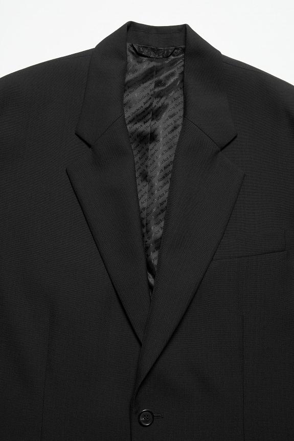 Acne Studios Relaxed Fit Suit Jacket Black FN-MN-SUIT000328-10
