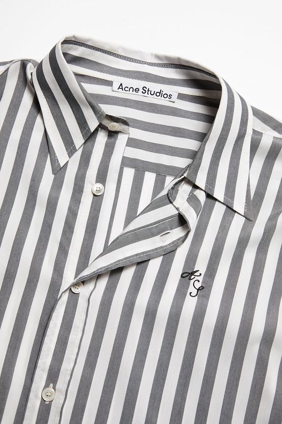 Acne Studios Stripe Shirt FN-MN-SHIR000777 Black/White