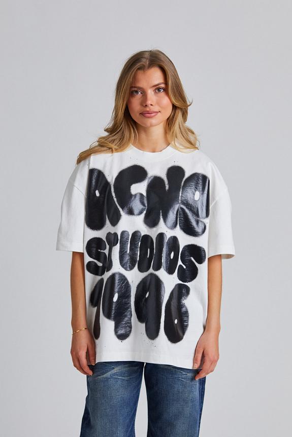 Acne Studios T-Shirt Logo Optic White FN-UX-TSHI000116 